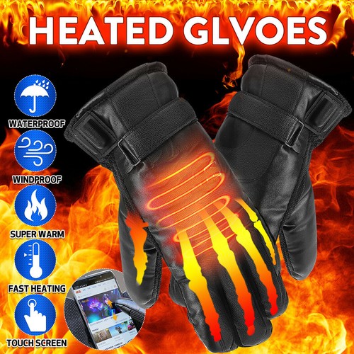 Winter electric heated gloves - electric,