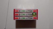3 x TDK D-C90 Blank Audio