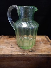 Vintage Uranium Glass Pitcher