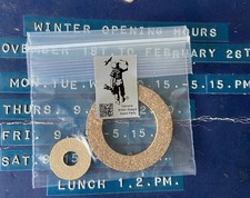 British Seagull Outboard  Engine Fuel Cap Repair Kit Gaskets 