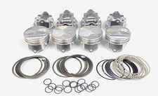 SILVOLITE Hypereutectic 29cc Dome Pistons+CAST Rings Kit Chevy BB 454 7.4L STD