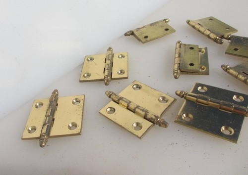 Vintage brass hinges box - vintage,