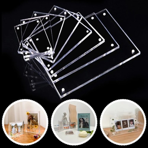 Acrylic magnetic photo frame - magnetic,