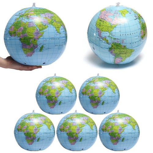 40cm inflatable globe world - inflatable,