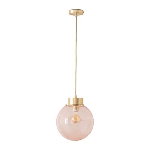Frenchie pink glass shade - pink,