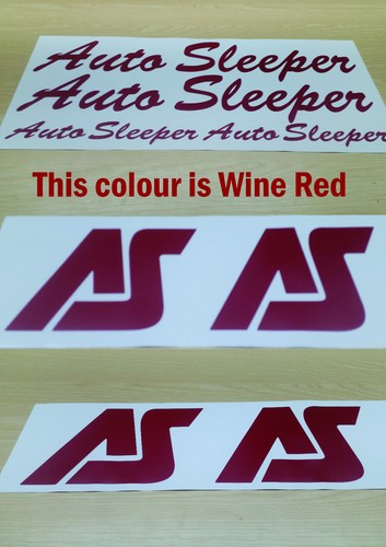 Auto sleeper decals logo - sleeper, self