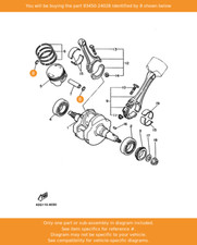 YAMAHA Circlip, 93450-24028