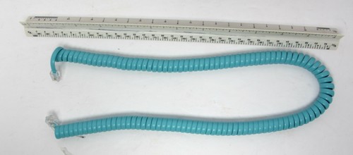 New telephone handset cord - handset,