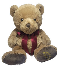 FRASER BEAR 2011 RED BOW HOUSE OF FRASER TEDDY BEAR CUDDLY 12"PLUSH SOFT TOY