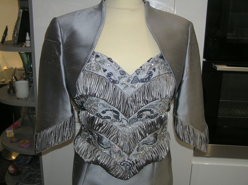 Terani couture ladies silver - e,