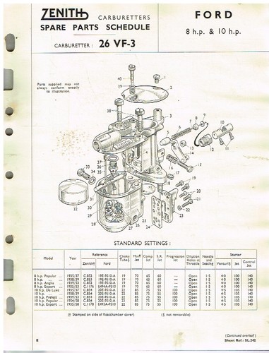Ford 8hp e04a e493a 10hp - y,
