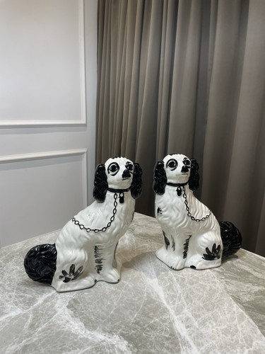 Pair staffordshire style - staffordshire,