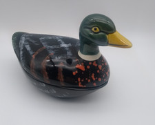 Michel Caugant Duck Terrine Pottery Handmade Vintage France