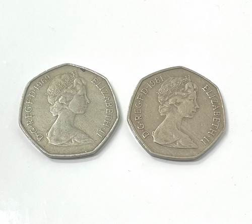 United kingdom old - kingdom, 50p