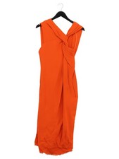 Sportmax Maxi Dress UK6 in Orange