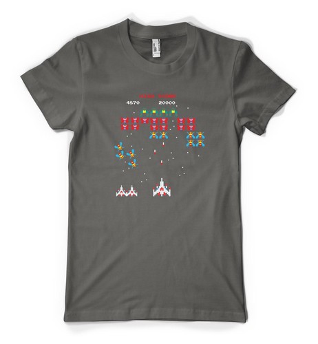 Retro arcade gaming - retro, space