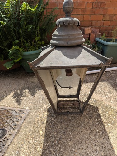 Victorian copper lantern - victorian,