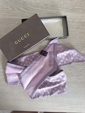 Gucci Silk Skinny Scarf Neck