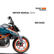 Service manual for 2024 KTM