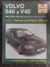 Volvo S40 & V40 haynes car