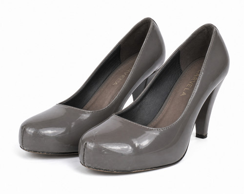 Carvela grey patent platform - carvela,