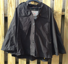 Aubin Wills Cape Rain Mac size