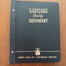 Lucas Quality Equipment Manual