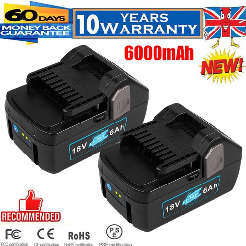 0ah for hitachi 18v - 6.0ah,