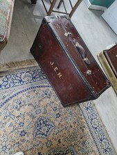 Vintage Wardrobe Steamer Trunk 1920's Some Wear As I Would Expect