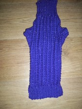 Brand new hand knitted ribbed