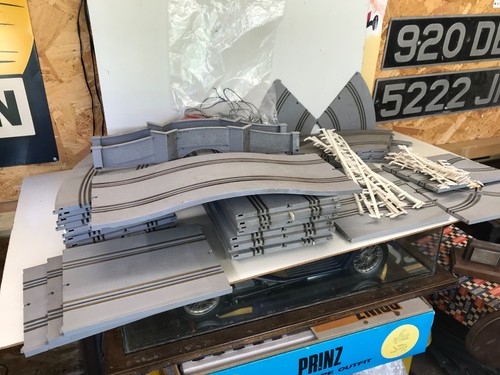 Airfix slot car - track, joblot