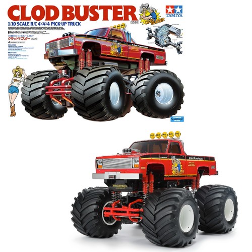Tamiya 58762 clod buster - tamiya,