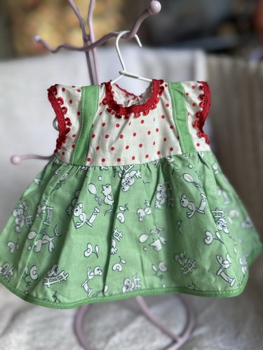 Dolls vintage dress - vintage, stock