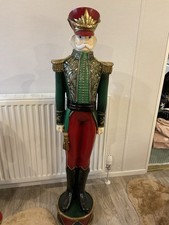 Christmas Nutcracker Statue Christmas Decoration  Stunning High End Collectable