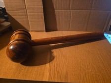 Vintage Large 13" Auctioneers Wooden Gavel