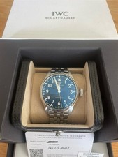 IWC Big Pilot 43 Blue dial
