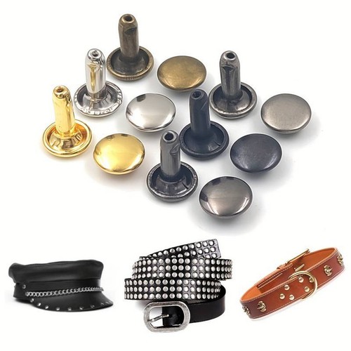 Brass rivets double cap - rivets,
