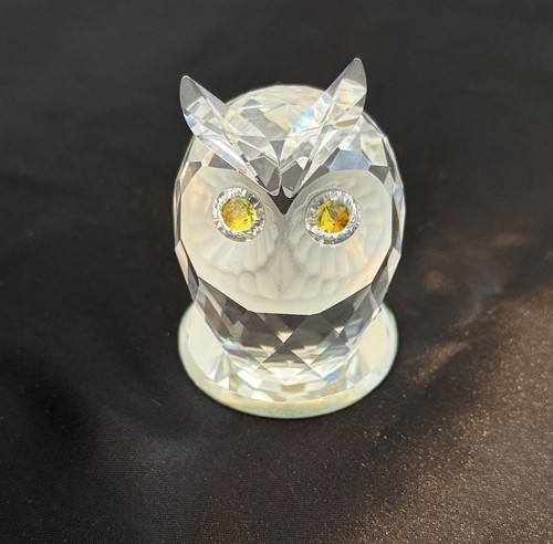 Swarovski crystal large owl