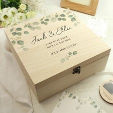 Personalised Botanical Wooden