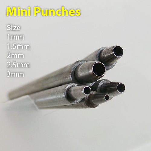 Small mini hole punches - small,