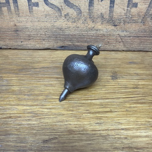 Vintage brass plumb - vintage, bob