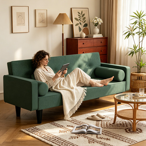 Convertible sofa bed couch - sofa,