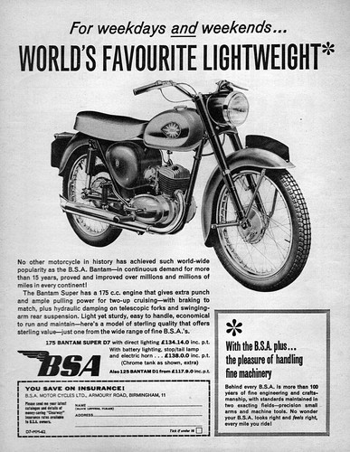 1963 bsa bantam - 1963,