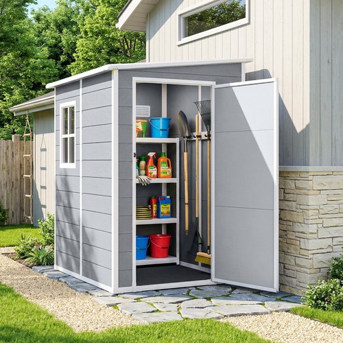 4x5ft plastic garden shed - 4x5ft,