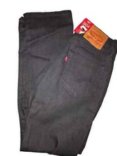 Levis 504  black stretch denim