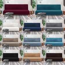 Armless Sofa Bed Cover Stretch