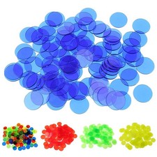 Plastic Counting Bingo Chips /
