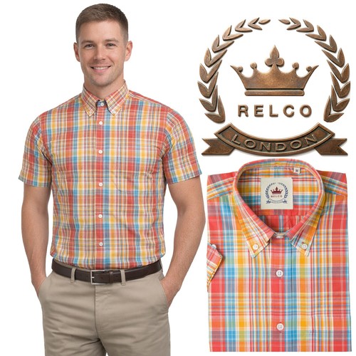 Relco men orange short - relco, men's