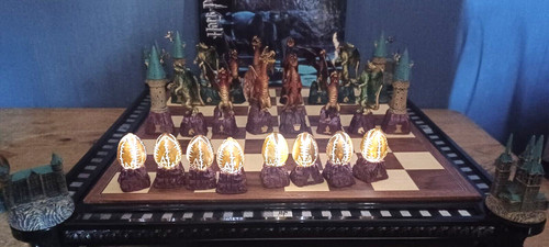 Chess harry potter dragons - chess,