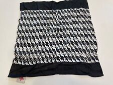 Stylish Kokadi Baby Snuggle Towel 50x50 Black White Ying & Yang Handmade NEW!